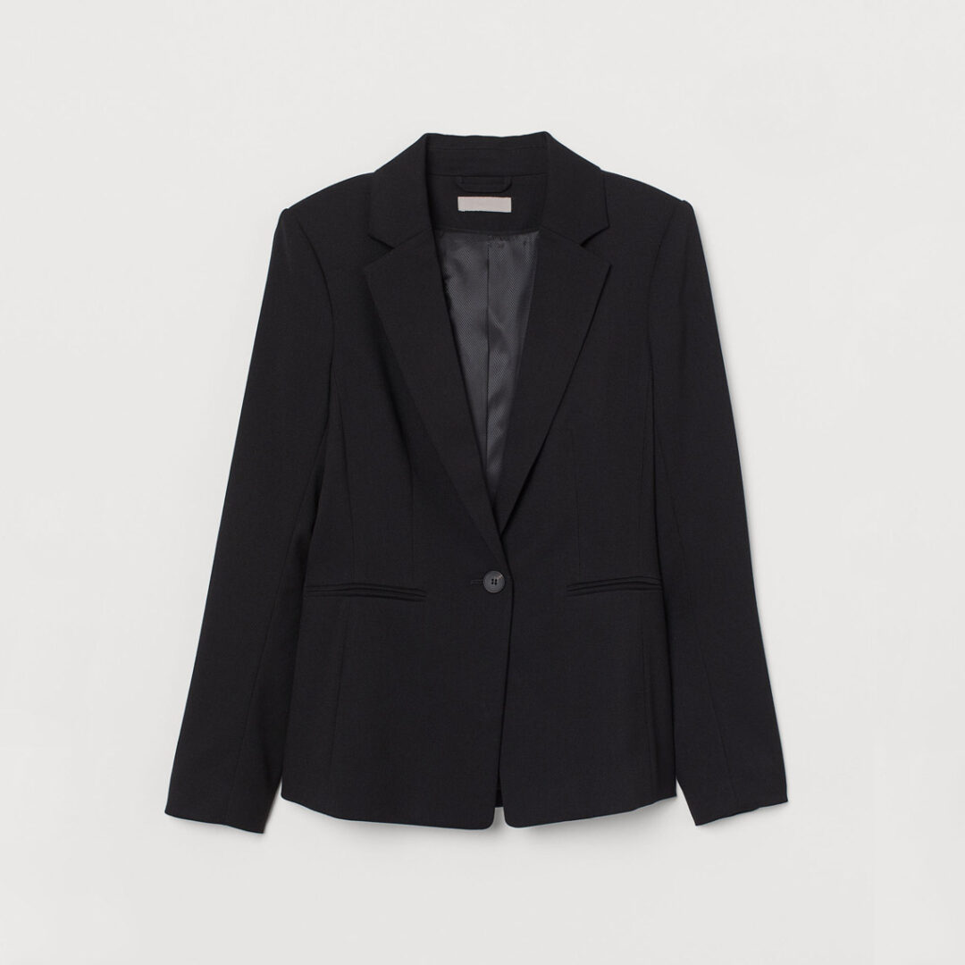 Fitted Blazer Black - Image 4